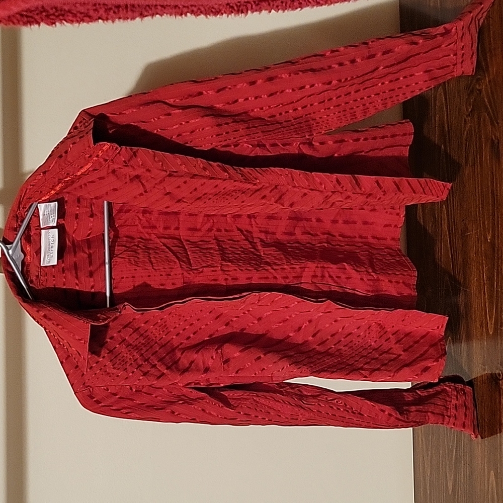Red Business Long Sleeve